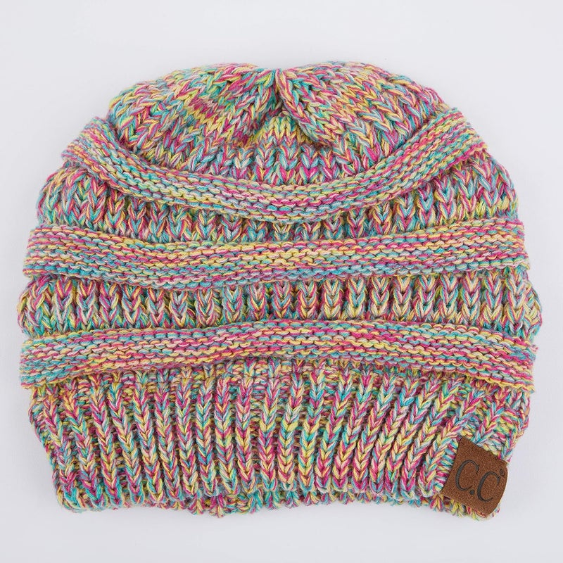 Cc Trendy Warm Chunky Soft Stretch Cable Knit Beanie - Image 2