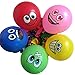 PeStary 50 Ct 12 inches Smile Funny Face Balloons Cartoon Happy Birthday Party Fun Emotion Smiley Balloon Decorations Multi Monster Balloons - Image 4