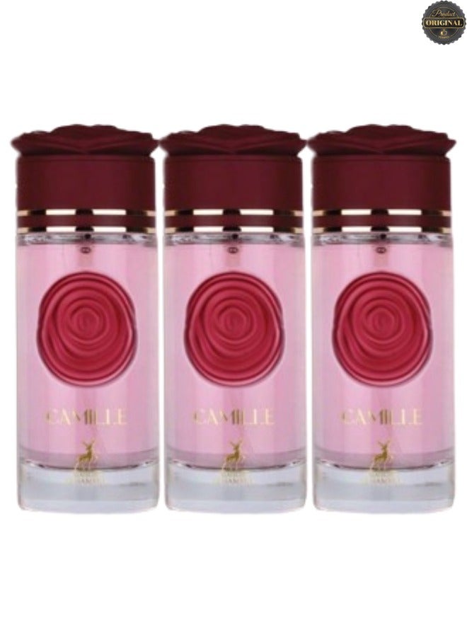 MAISON ALHAMBRA 3 Pieces Camille Perfume For Women 100ml EDP - Image 1
