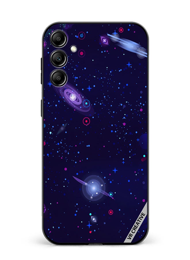 VR CREATIVE Protective Case Cover For Samsung Galaxy A15 5G/A15 Galaxy Space Design Multicolour - Image 1