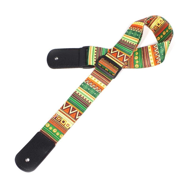 AmiciSound Printed Design Nylon Sling Strap Belt For Guitar - Image 1
