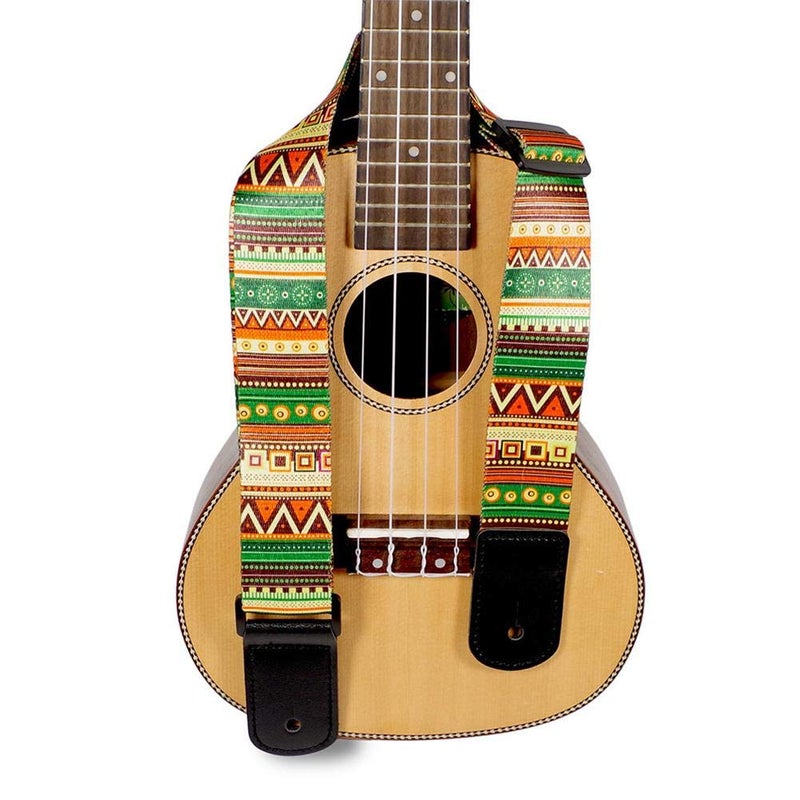 AmiciSound Printed Design Nylon Sling Strap Belt For Guitar - Image 2