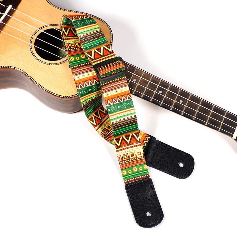 AmiciSound Printed Design Nylon Sling Strap Belt For Guitar - Image 5