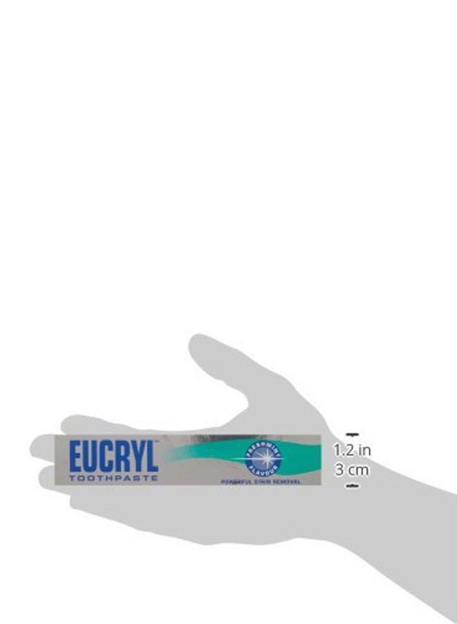 EUCRYL SMOKERS TOOTHPASTE FRESHMINT 50ML POWERFUL STAIN REMOVAL by Eucryl - Image 4