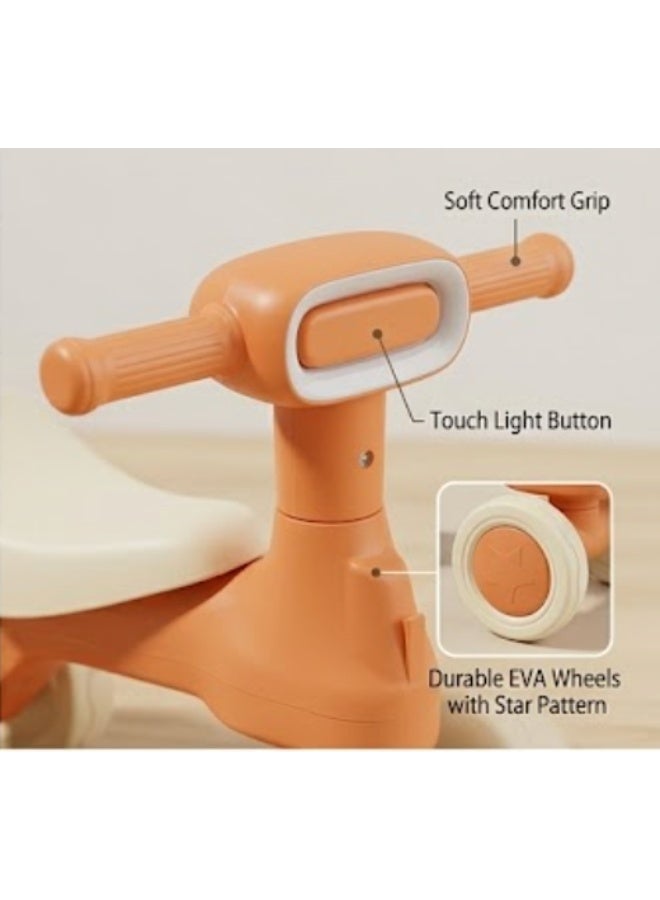 arohaint Premium Toddler Ride-On Bike with Built-in Light and Music for 1-3 Years - Image 5
