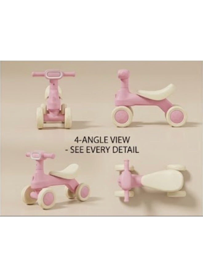 arohaint Premium Toddler Ride-On Bike with Built-in Light and Music for 1-3 Years - Image 3