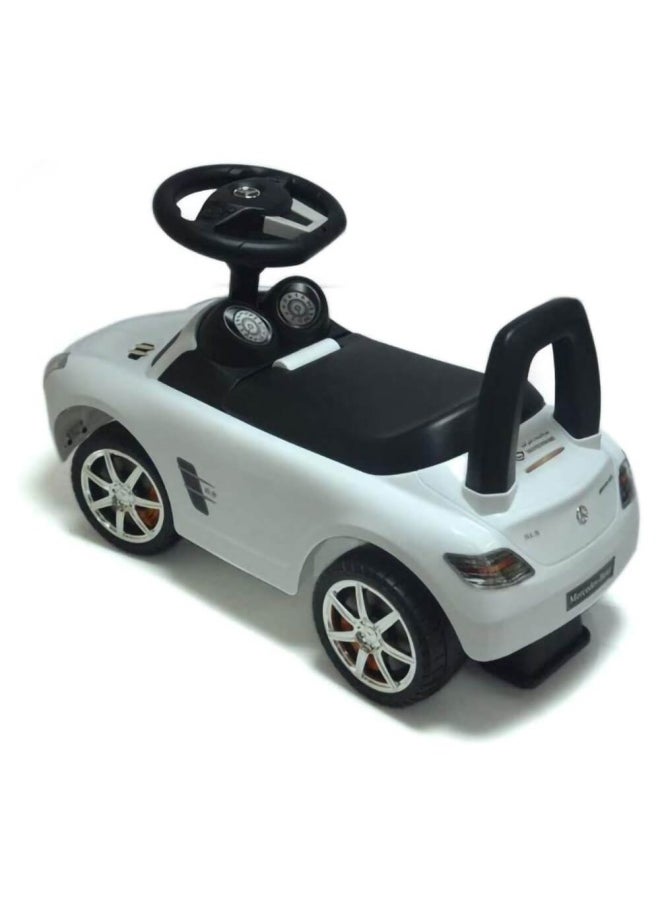 Mercedes-Benz Mercedes-Benz Push Car Ride-on (White)  - Image 2