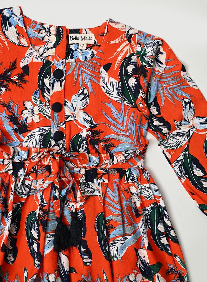 بيلا مودا فستان بطبعة زهور - Image 5