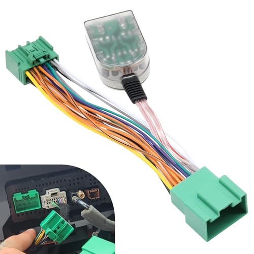 Arwrilt Add A Subwoofer Amplifier Wire Harness Subwoofer Amplifier Adapter for Radio System Car HighLow RCA Converter for GM Chevy Camaro Colorado Silverado GMC Canyon Sierra 1500 25003500HD - Image 1