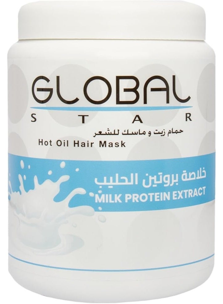 globalstar Milk Protein Hair Mask and Oil Bath 1 L - Image 1