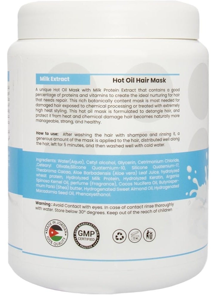 globalstar Milk Protein Hair Mask and Oil Bath 1 L - Image 2