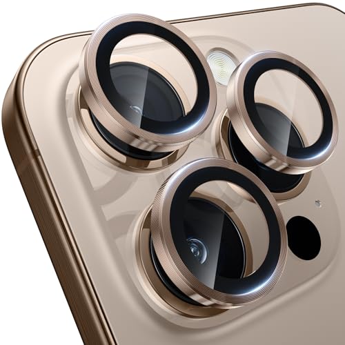 WSKEN for iPhone 16 Pro/iPhone 16 Pro Max Camera Lens Protector - [Original Shooting Model] Shatterproof Ultra HD Tempered Metal Glass Camera Screen Protector Cover Film Accessories - Image 1