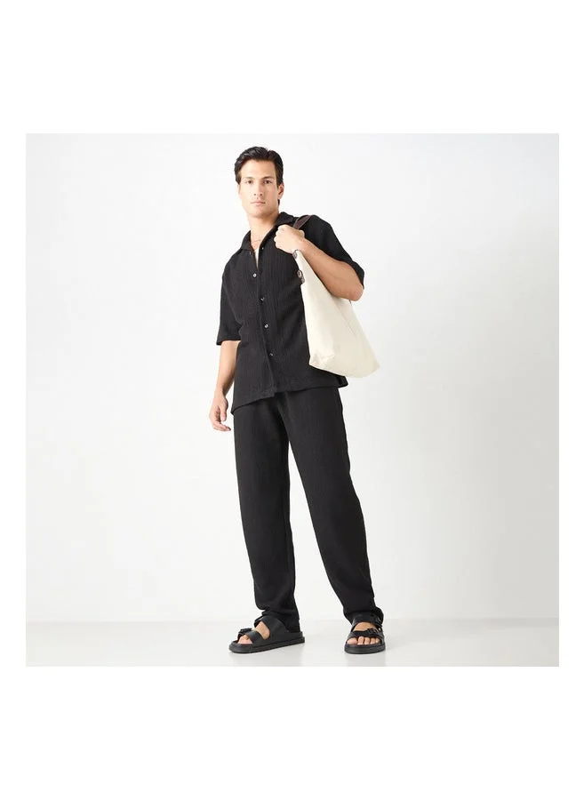 Iconic Relaxed Fit Button Down Shirt