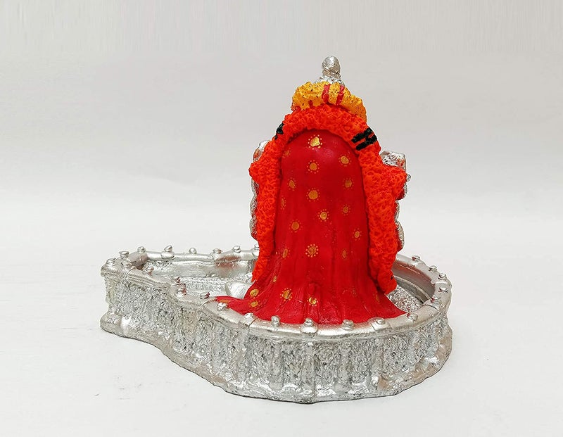 A & S VENTURES A&S Ventures Ujjain Mahakaleshwar Jyotirlinga Lord Shiva Idol Mahakal Bholenath Statue Shivji Murti Baba Mahakalshwar Shiv Ji Mahadev Ji Statue - 12 cm (Polyresin, Silver) - Image 5
