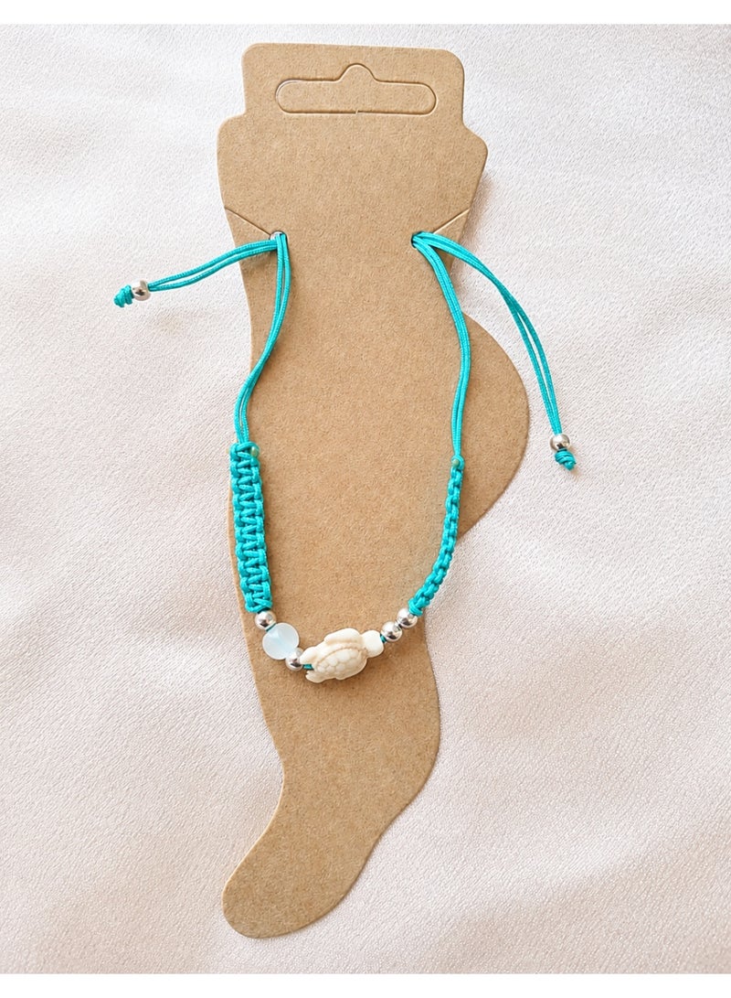 handmade seashell Anklet - Image 1