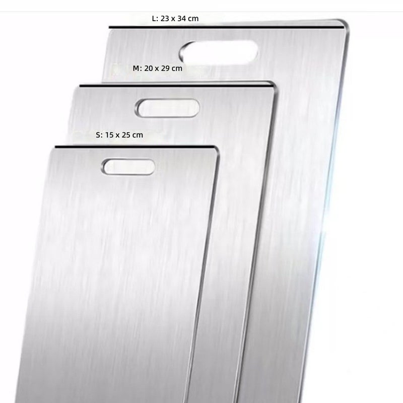 Stainless Steel Cutting Board - Anti-Mold, Deodorizing, Eco-Friendly Kitchen Tool
