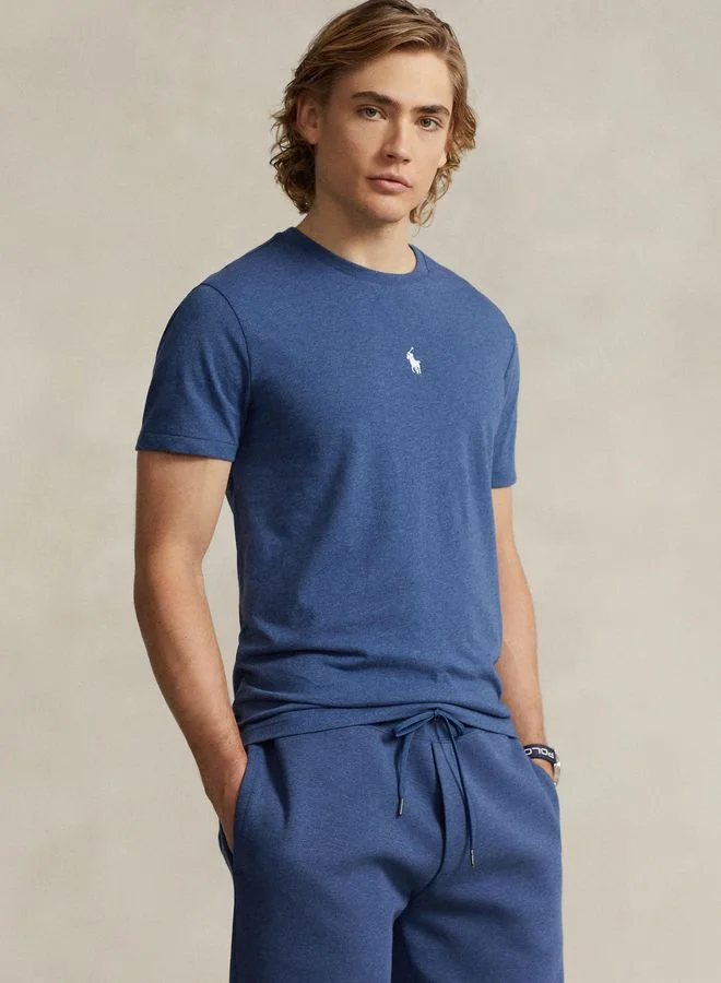 POLO RALPH LAUREN Custom Slim Fit Jersey Crewneck T-Shirt