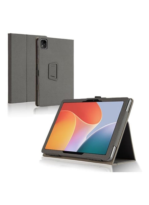 Case Compatible with Infinix Xpad 11-inch 2024 Tablet Case Ultra Slim PU Leather Case All-inclusive Anti-drop Folding Stand Protective Cover with Hand Strap