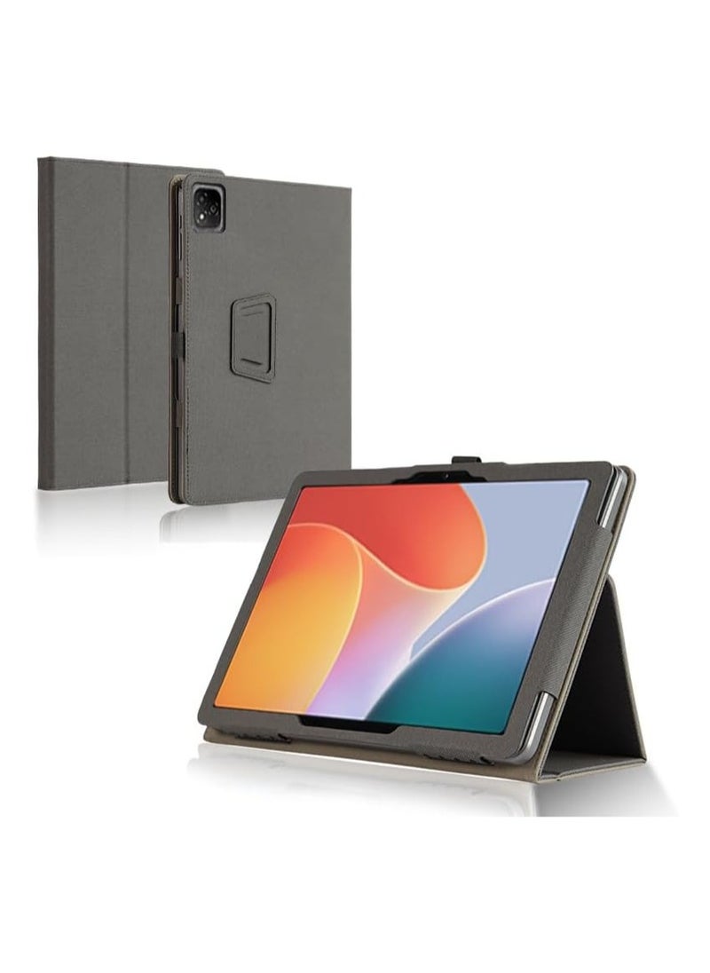 General - Case Compatible with Infinix Xpad 11-inch 2024 Tablet Case Ultra Slim PU Leather Case All-inclusive Anti-drop Folding Stand Protective Cover with Hand Strap - Image 1