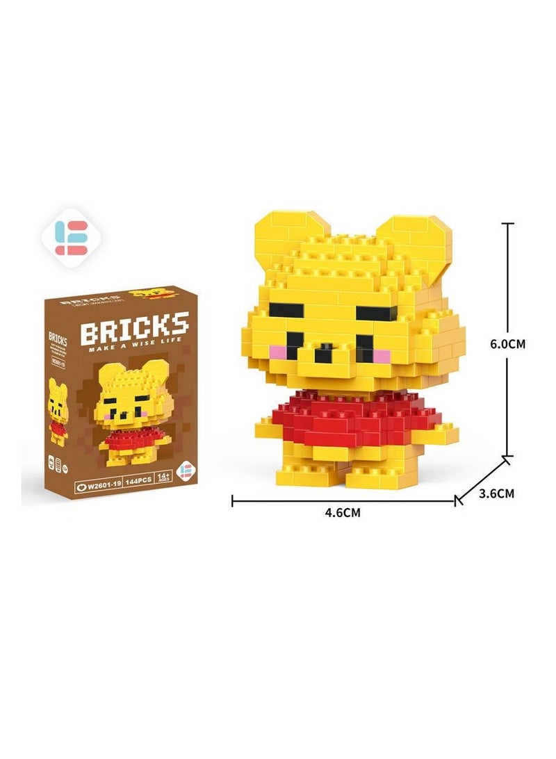 Bricks Micro-particle building blocks, children's toys, puzzles, assembling cartoon series, nano blocks - Image 2