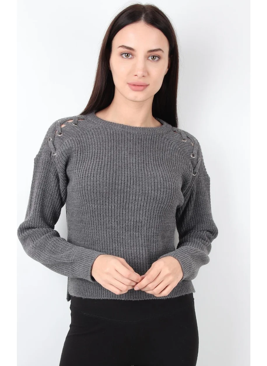 Alexander Gardi Alexandergardı Shoulder Detailed Knitwear Sweater (B20-18837)
