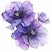 MAKTEM Clematis Flower Car Decal Watercolor Purple Flower Bumper Sticker Removable Waterproof Decals for Car Electronic Case Waterbottle Vehicle Decor Sticker Purple - Image 2