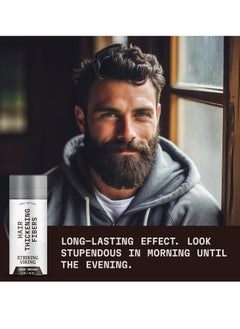 Striking Viking Striking Viking Hair Fibers for Thinning Hair - Hair Building Fibers (Dark Brown) 28g - Naturally Derived Formula - Long Lasting Hair Powder for Undetectable, Thicker Looking Hair for Men & Women  - Image 4