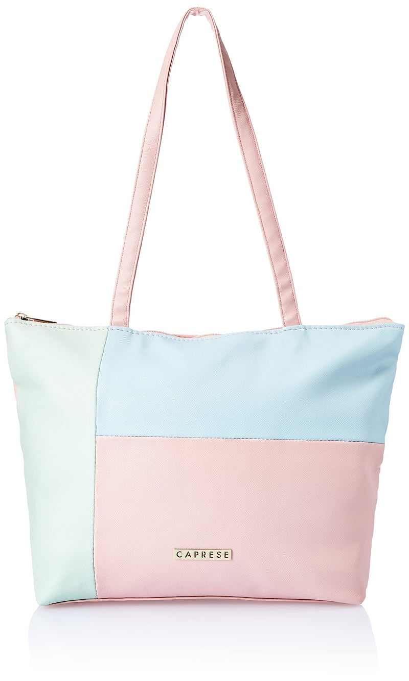 Caprese womens MARISHA T Large PINK Tote Bag - Image 1