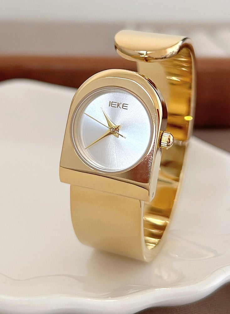 Minimalist Retro Bracelet Style Ladies Watch for Women with Niche High-end Light Luxury and Exquisite Women's Watch