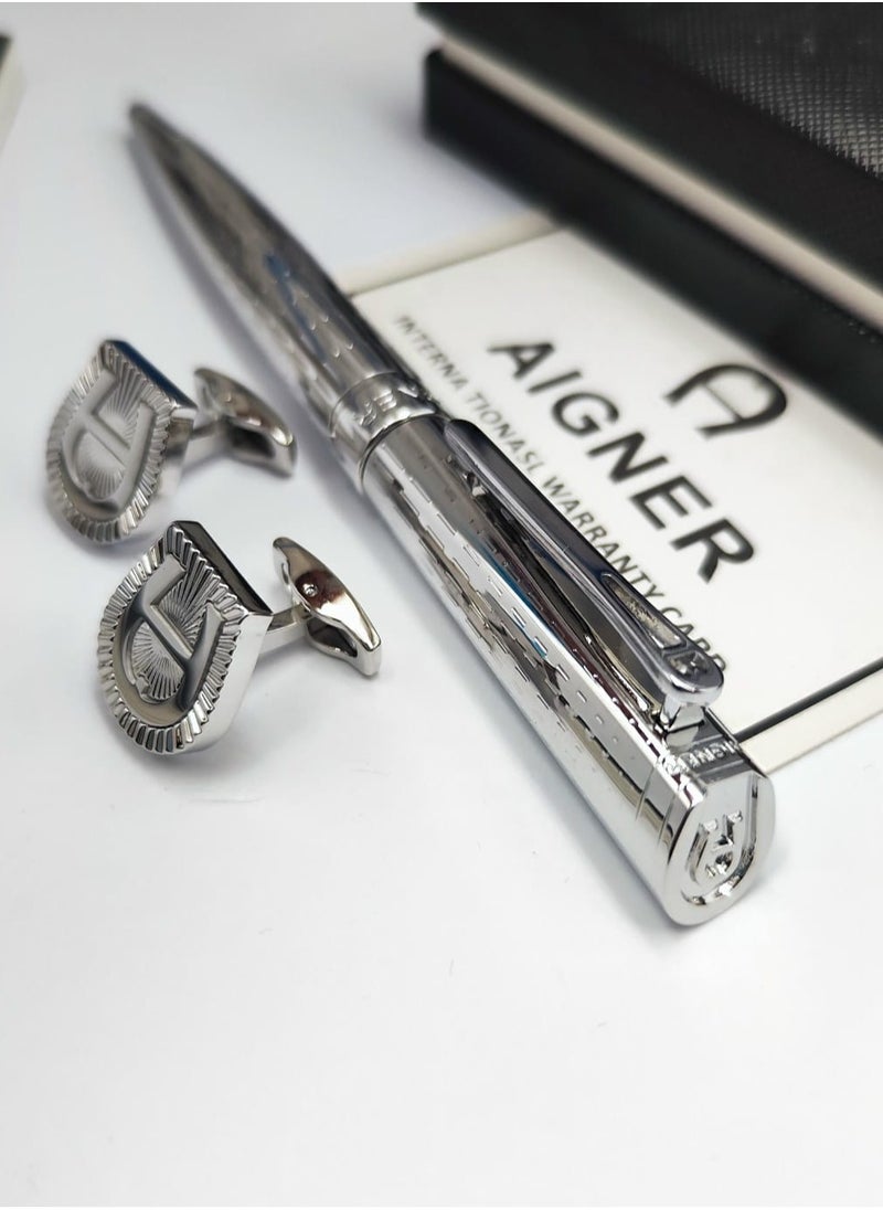 AIGNER - A set of Aigner pen and cuff - Image 1