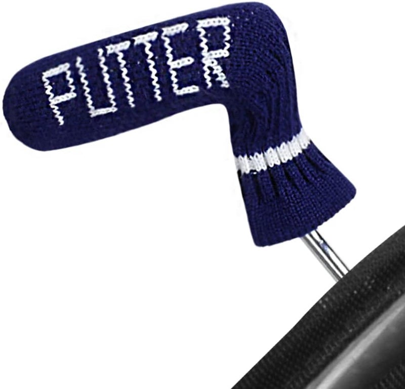Scott Edward Blade Putter Cover Knitted, 1 Piece in Pack, Fits Golf Blade Putters Cute and Soft Double Sided Customization - Image 1