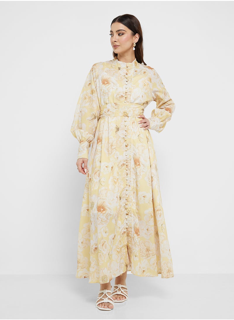Khizana - Floral Print Dress - Image 1