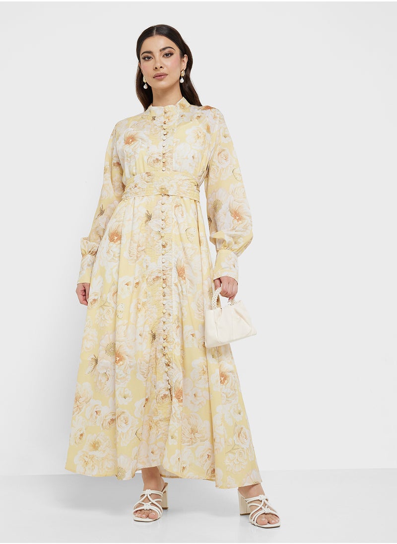 Khizana - Floral Print Dress - Image 1