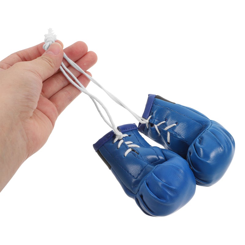 1 Pair Of Punching Gloves Charm Door Punching Gloves Decoration Punching Gloves Decor For Car Interior Punching Gloves Car Hanging Boxing Gloves Keychain - Image 4
