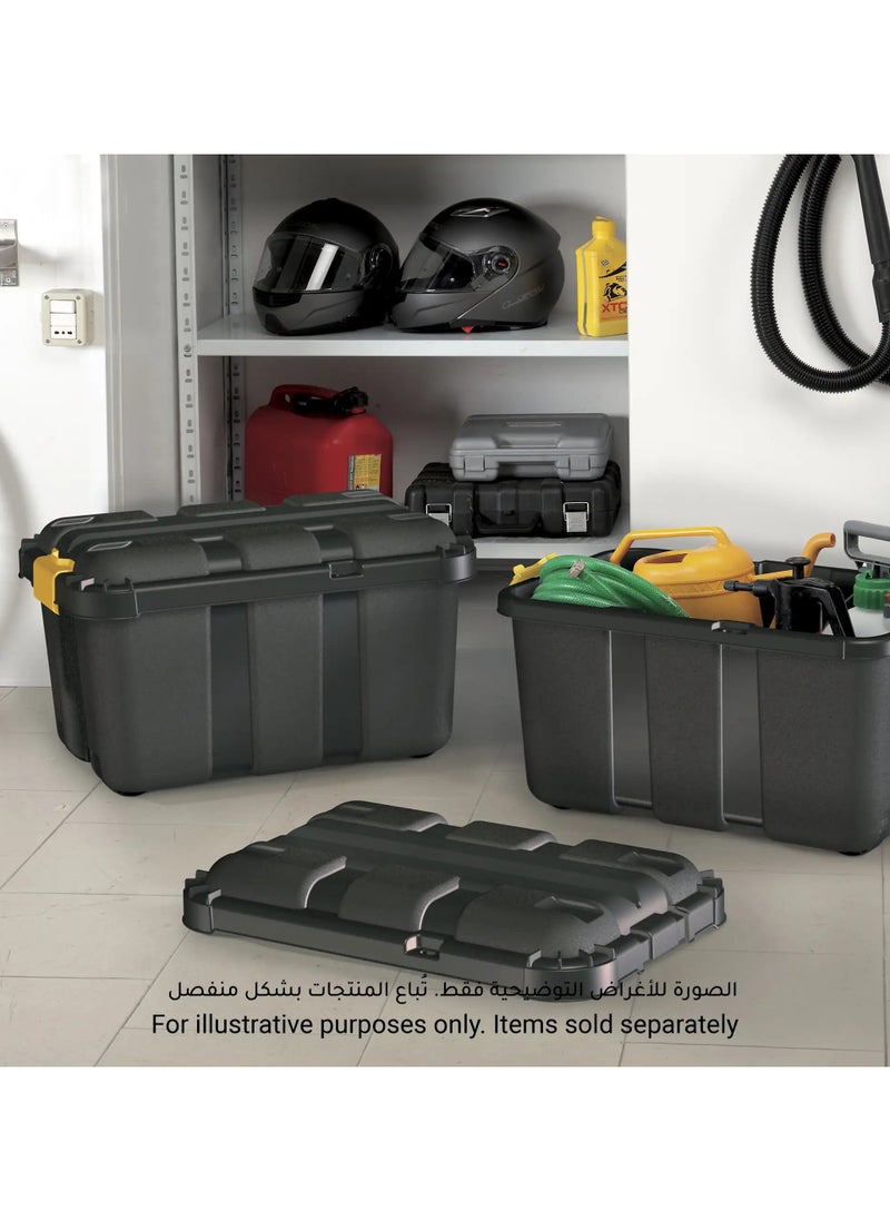 Form  - Plastic Storage Trunk with Lid & Wheels (49 L) - Image 1