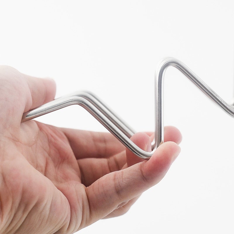 W Type 304 Stainless Steel Tortilla Rack Taco Pancake Rack Kitchen Restaurant Taco Holder - Image 4