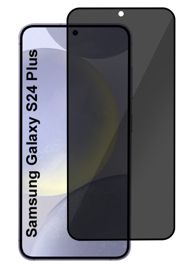 DUSALA Samsung Galaxy S24 Plus Privacy Screen Protector Anti-Bubble, Shock-Proof, High Durability Clear-1 - Image 1