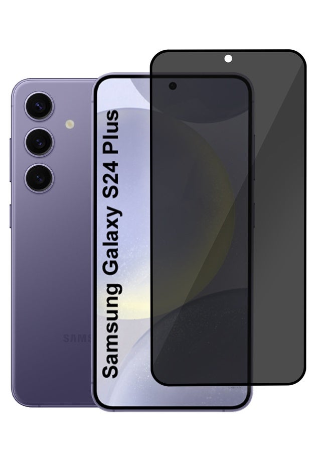 DUSALA Samsung Galaxy S24 Plus Privacy Screen Protector Anti-Bubble, Shock-Proof, High Durability Clear-1 - Image 5