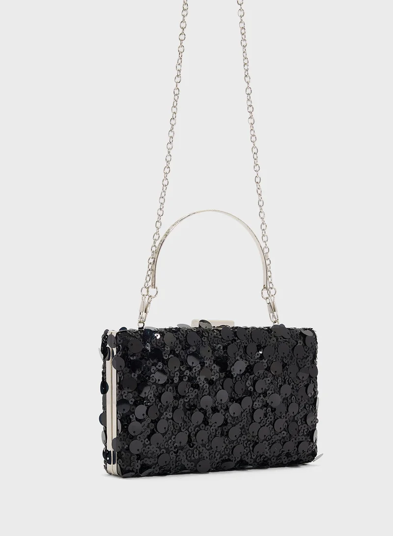 Ella Limited Edition Sequined Clutch Bag