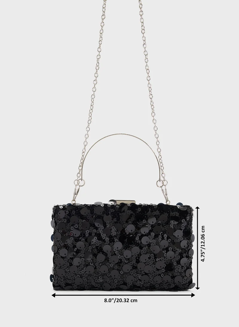 Ella Limited Edition Sequined Clutch Bag
