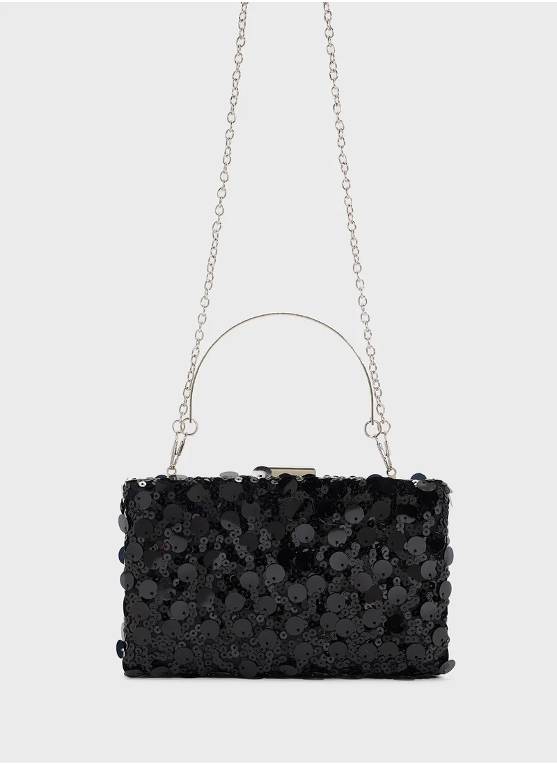 Ella Limited Edition Sequined Clutch Bag