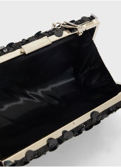 Ella Limited Edition Sequined Clutch Bag  - Image 5