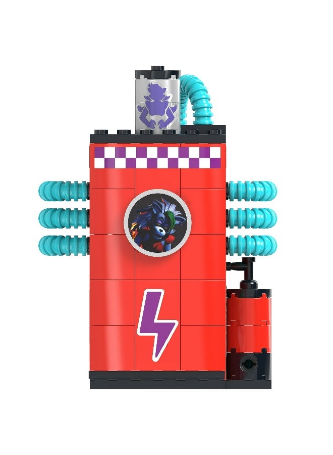 Five Nights at Freddy's Roxanne Wolf's Charging Station Playset (124 Pieces) - Image 3