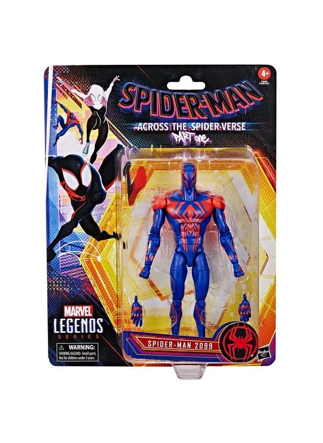 Spider-Man - Marvel Legends Series Across The Spiderverse 2099 6Inch Action Figure Toy 2 Accessories - Image 1