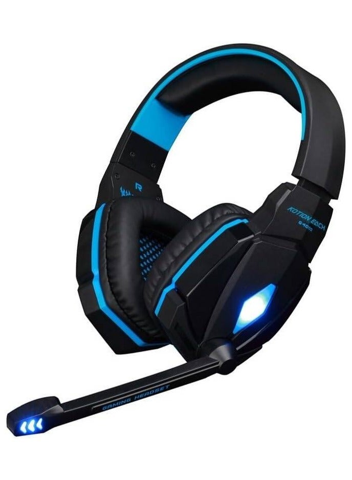 كوشن سماعات رأس سلكية للألعاب توضع فوق الأذن لأجهزة PS4/PS5/XOne/XSeries/NSwitch/PC - Image 1