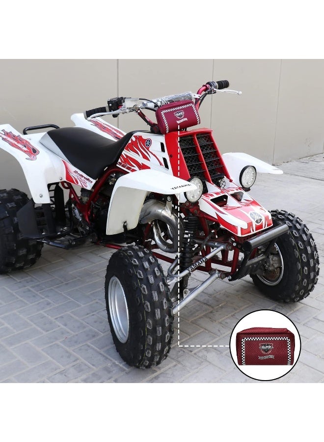 GPR Maroon Handlebar Bag - Image 3