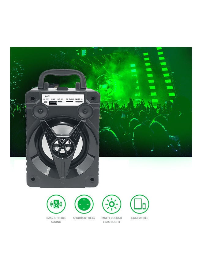 NIBEMINENT Portable Bluetooth Party Speaker Black  - Image 2