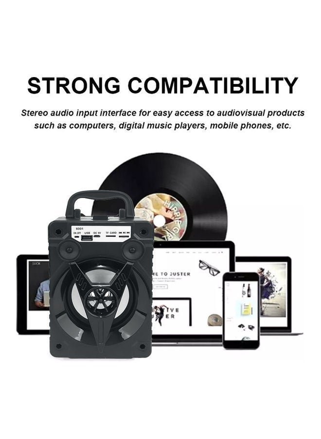 NIBEMINENT Portable Bluetooth Party Speaker Black  - Image 3