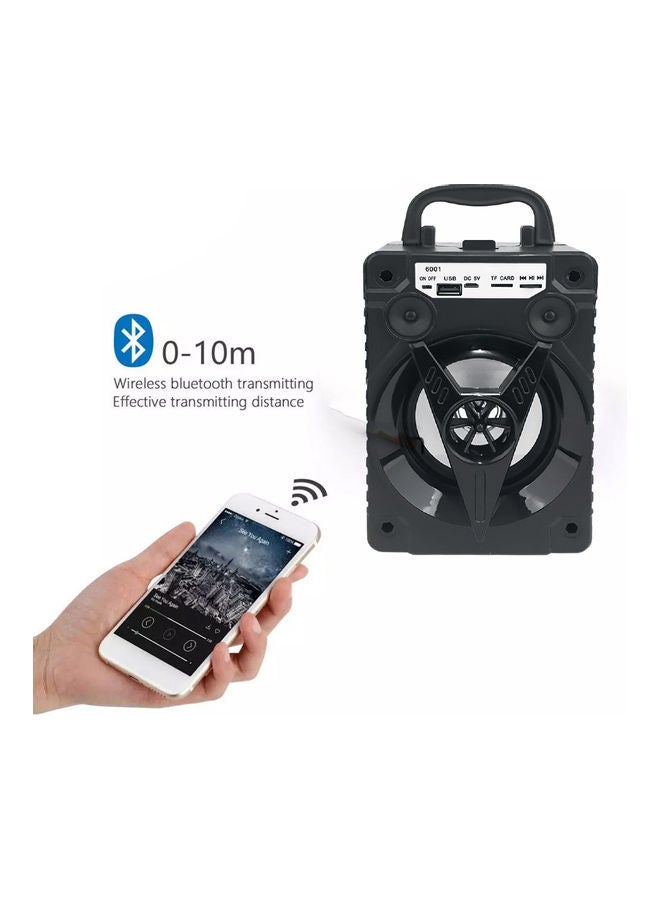 NIBEMINENT Portable Bluetooth Party Speaker Black  - Image 4