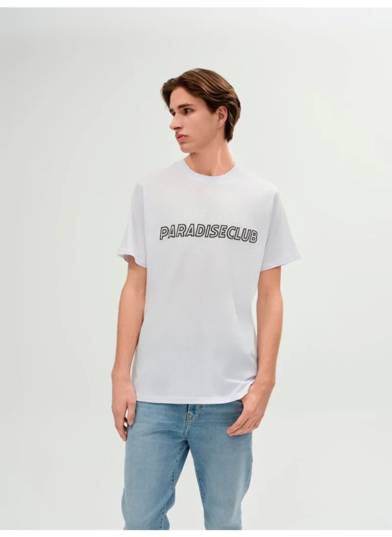 ال تي بي White T-Shirt